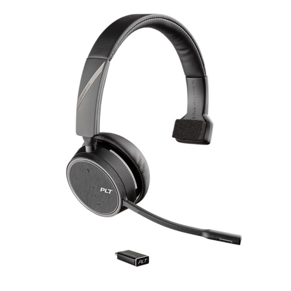 Plantronics Voyager 4210 UC Mono Bluetooth Headset | Avcomm Solutions, Inc.